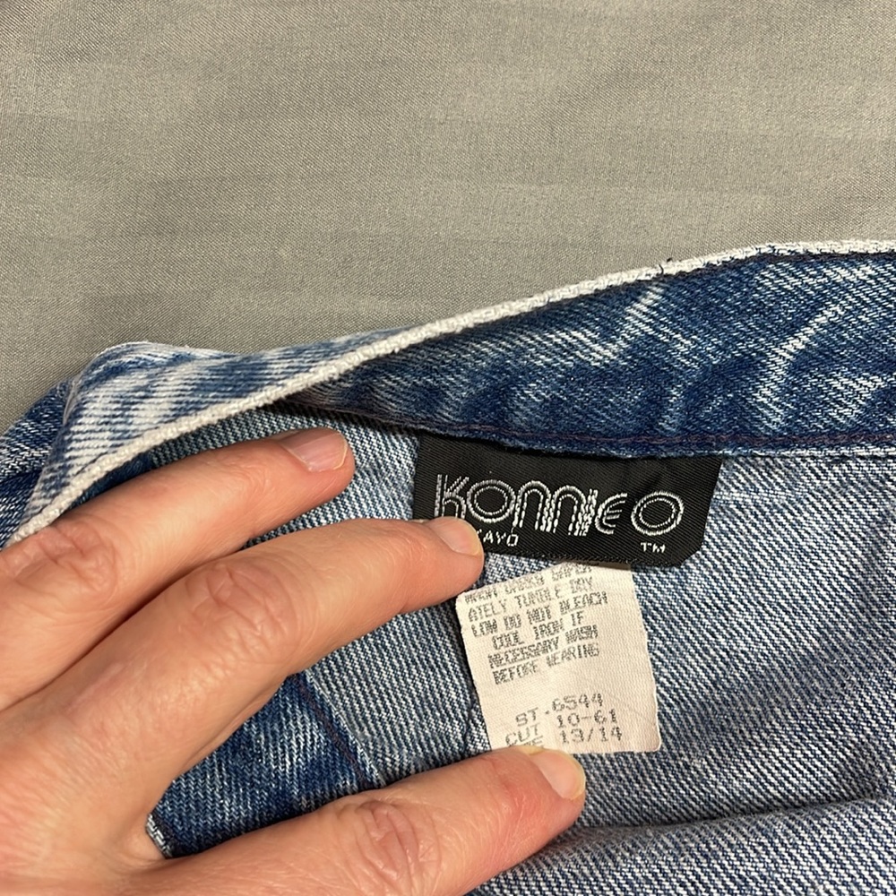 Vintage 80’s denim skirt - Picture 5 of 6